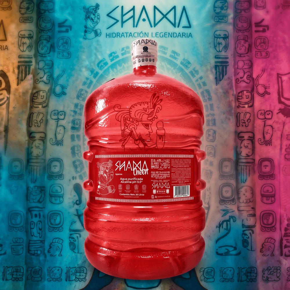 Garrafón SHAMA 20 L rojo