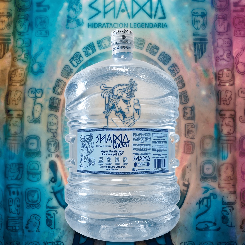Garrafón SHAMA 20 L transparente
